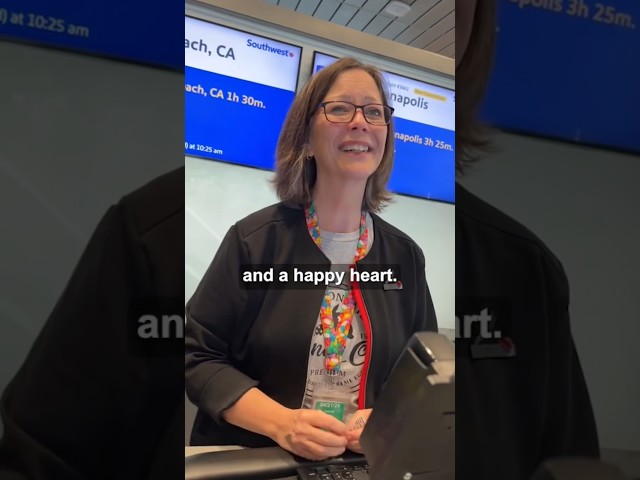 Southwest employee gets called out for  sweetest reason 🥹❤️