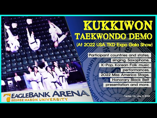 #KUKKIWON Taekwondo Demo Team with 6 Grandmaster Lee brothers H.K., K.S., Jun, Byung, SangHo, JungHo