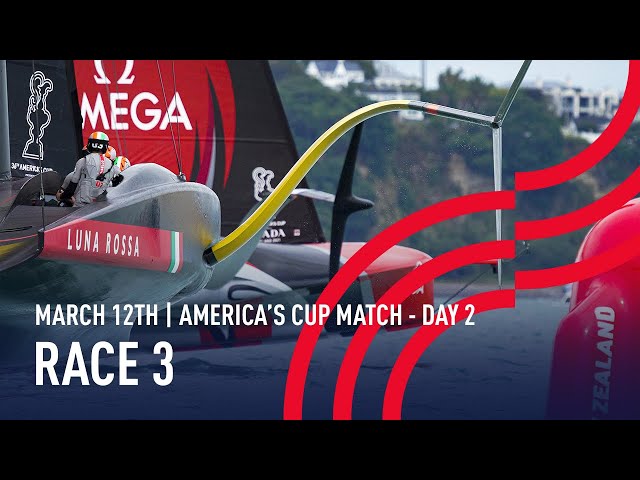 36th America's Cup | Race 3