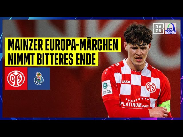 Youth-League-Traum vorbei! Porto eine Nummer zu groß: Mainz - Porto | UEFA Youth League | DAZN