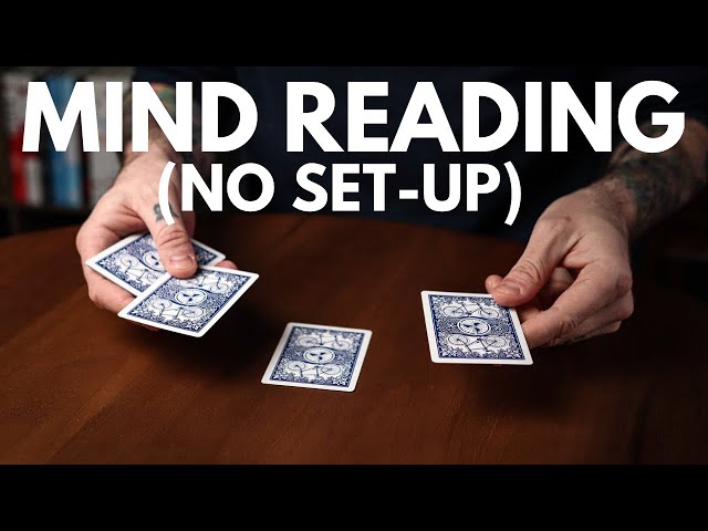 The Mind Reading Trick - Tutorial