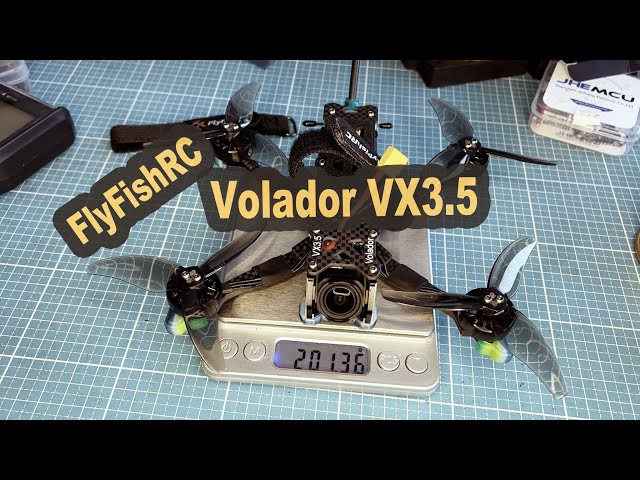 FlyFishRC Volador VX3.5 Bauanleitung - bester 3.6 Zoll FPV Freestyle Quad mit DJI O3 Air Unit