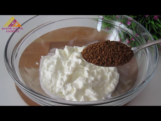 Whisk the yogurt with Coffee and you will be satisfied with the result 😯 Just cook and taste