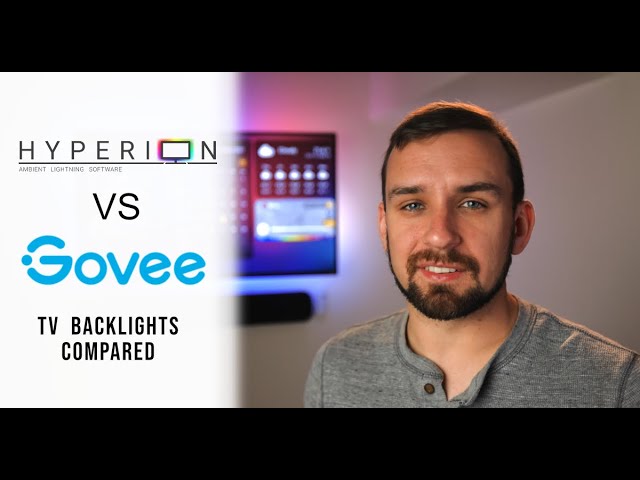 Hyperion vs Govee TV Backlight - Is DIY better than a kit?