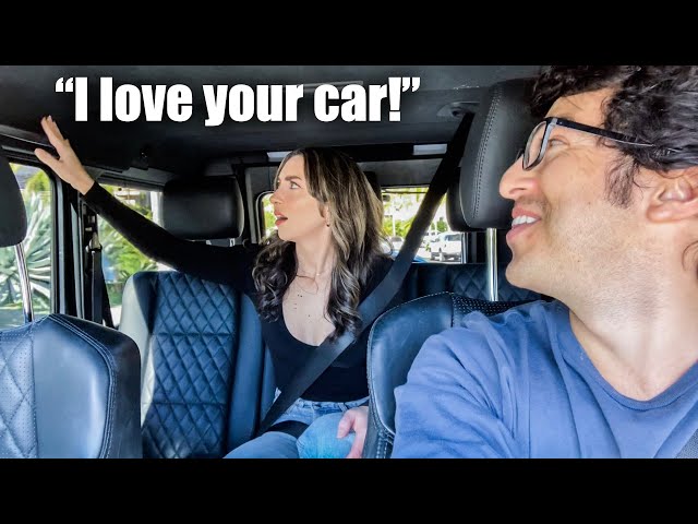 Uber Driver Surprises Passenger in G Wagon And Lands Date!