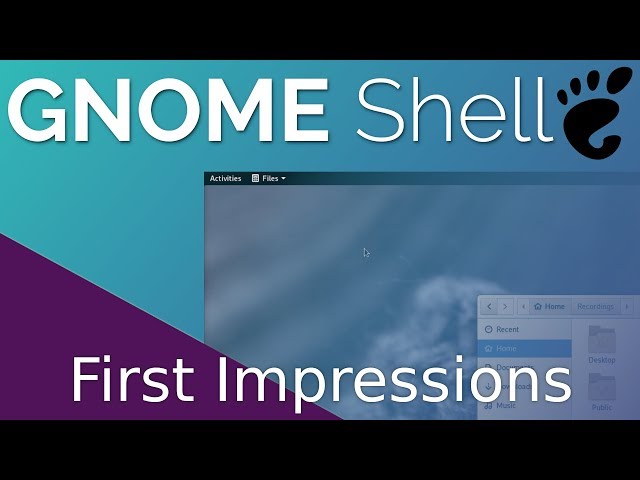 GNOME 3 Desktop - First Impressions