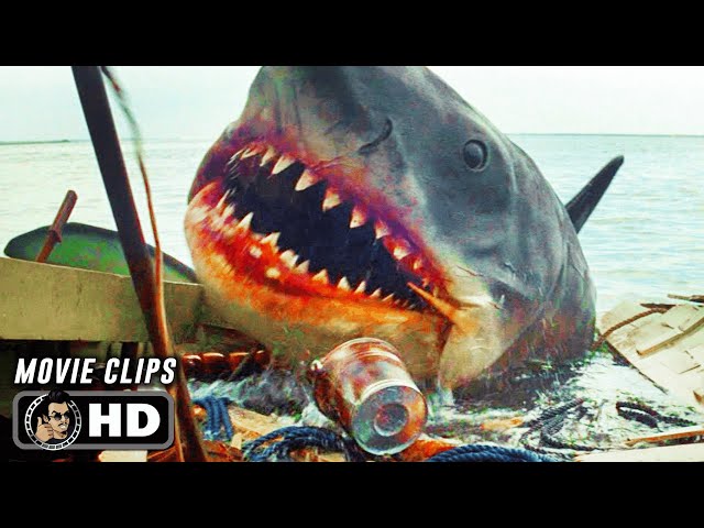 JAWS CLIP COMPILATION (1975) Adventure, Shark