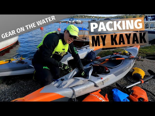Tips for packing a kayak (shown with my Itiwit X500 Strenfit)