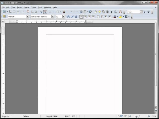 LibreOffice-Writer (1)  A First Look