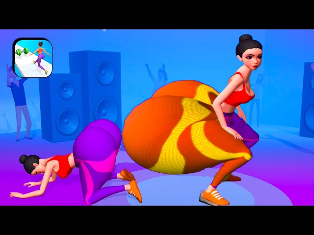 TWERK RACE MAX LEVELS Gameplay Android,ios New Relax Gaming Update and Video HFJUFG