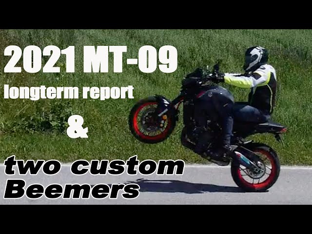 Reporting on my first 2500km with Yamaha’s MT-09 & two BMW custom builds