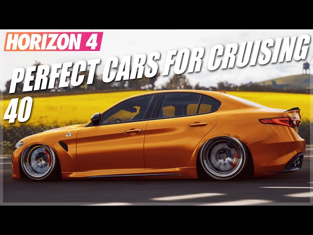 Forza Horizon 4’s Perfect Cars for Cruising | 40 of the Best Sounding Cars (Turbo Sounds & More)