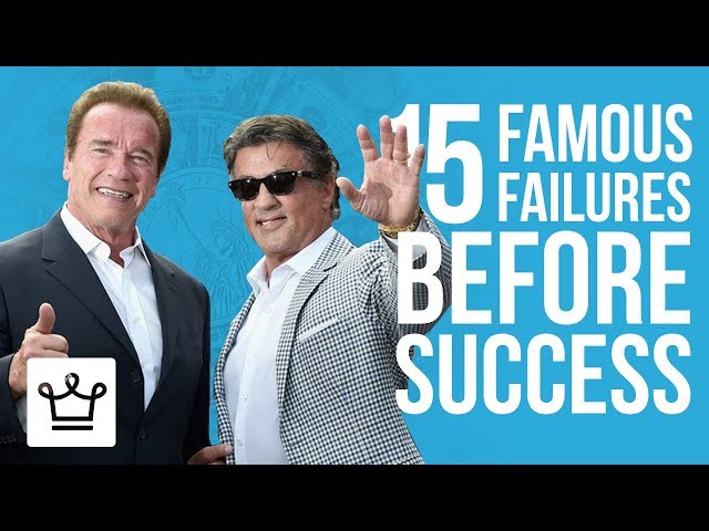 15 FAMOUS FAILURES Before Success