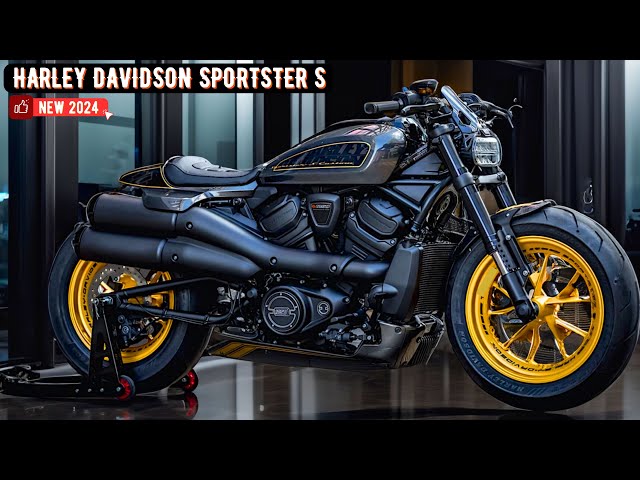 ALL NEW 2024 HARLEY DAVIDSON SPORTSTER S Using a special Revolution Max 1250T V-Twin engine