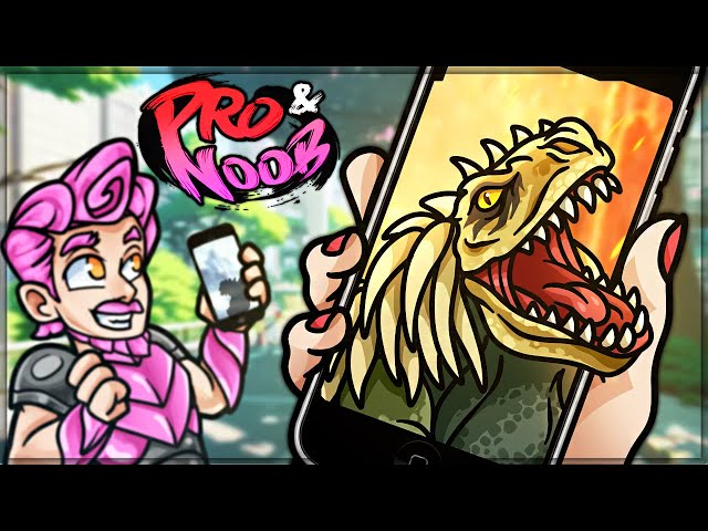 HUNTING IN REAL LIFE - Pro and Noob VS Monster Hunter Now!