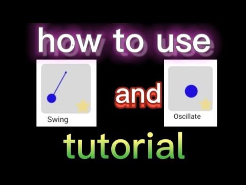 How to use swing and oscillate alightmotion present
