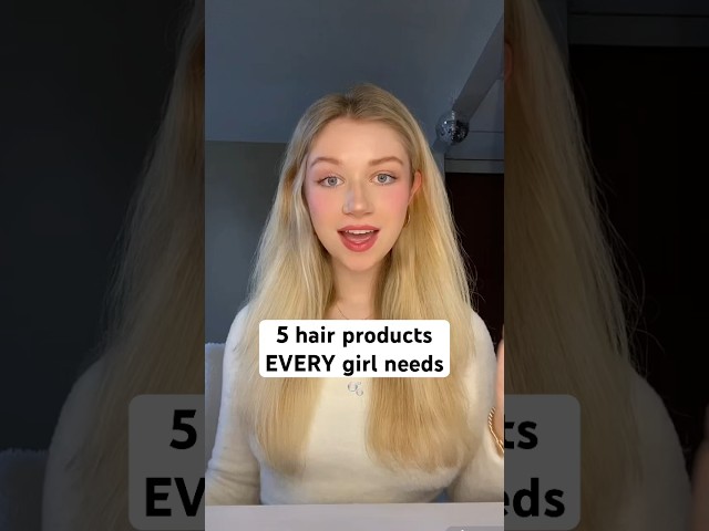 these are my must haves! see my channel for full hair care routine :)🫧🤍✨