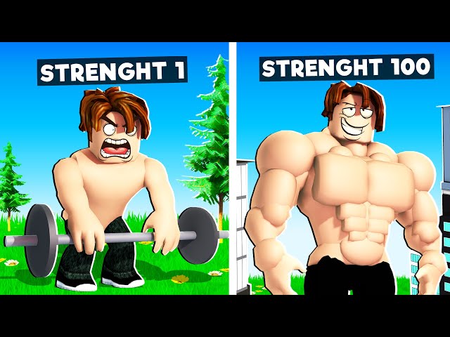 UPGRADING LOGGY TO THE STRONGEST MAN IN ROBLOX