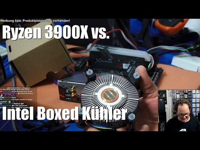 AMD Ryzen 3900X featuring I7-3770K Boxed Kühler