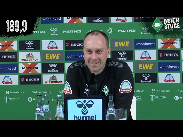 Njinmah kann gegen Stuttgart spielen: Die Highlights der Werder-Pressekonferenz in 189,9 Sekunden!