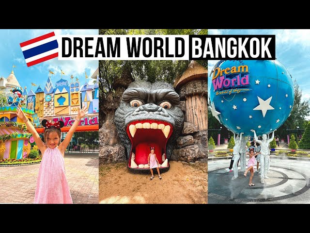 DREAM WORLD Bangkok FULL TOUR! | BEST VALUE Theme Park in Thailand?