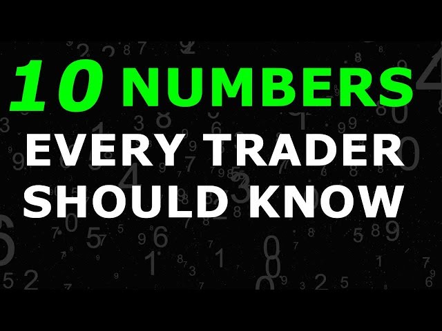 10 Numbers Every Trader Should Know