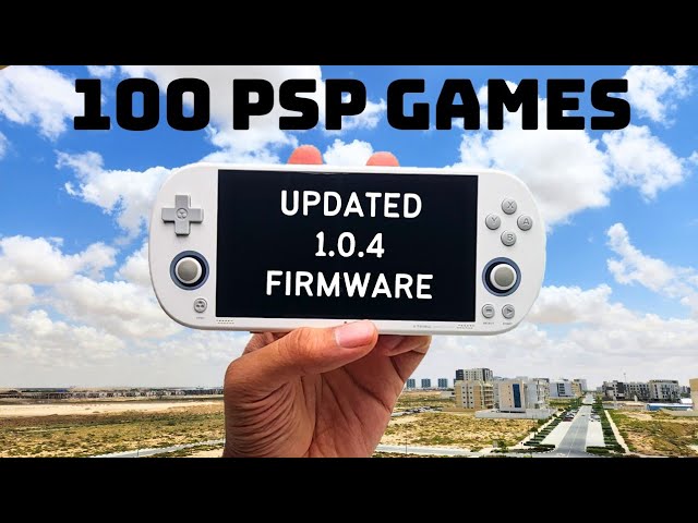 100 PSP Games Tested on TRIMUI SMART PRO - 1.0.4 Firmware