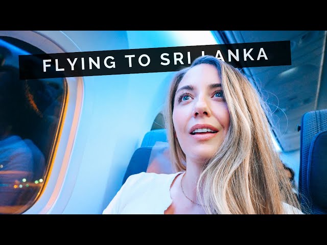I flew 29 hours to SRI LANKA & ate local food! (+ Helpful Tips)