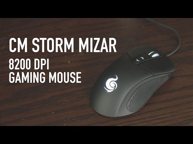 CM Storm Mizar -  8200 DPI Gaming Mouse Overview