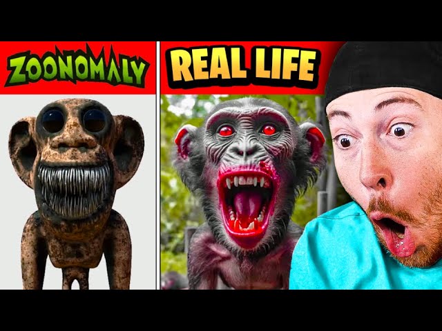 ZOONOMALY CHARACTERS - GAME vs REAL LIFE!?