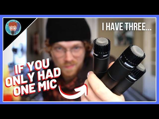 Shure SM57 - The Only Microphone You'll Ever Need...