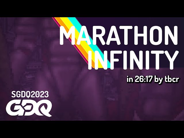 Marathon Infinity by tbcr in 26:17 - Summer Games Done Quick 2023