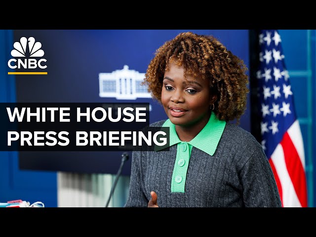 White House press secretary Karine Jean-Pierre holds a briefing with reporters — 4/29/2024