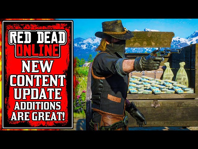 Rockstar's New Content Is AMAZING.. The NEW Red Dead Online UPDATE! (RDR2)