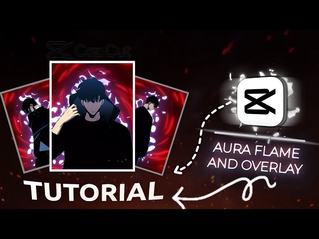 Character Aura flame effect tutorial | capcut tutorial