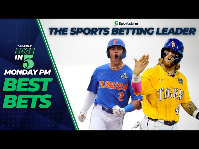 Tonight’s BEST BETS and PICKS: College World Series + MLB and More! | The Early Edge in 5