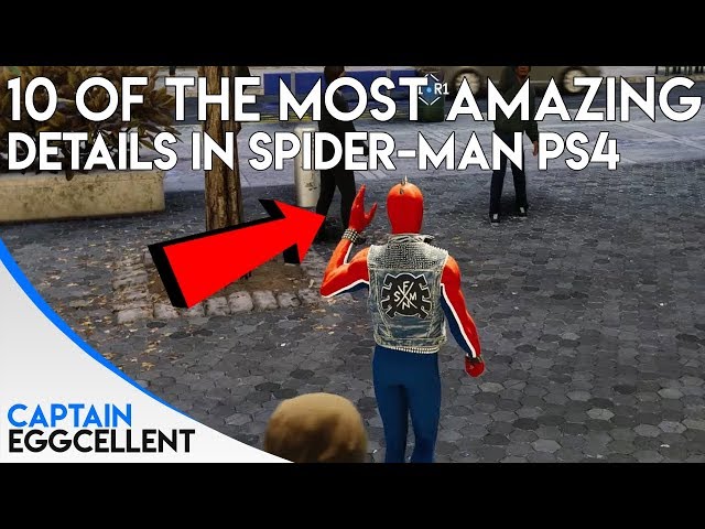 10 Of The Most AMAZING Details In Spider-Man PS4