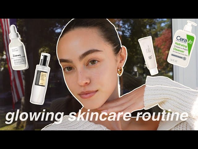 UPDATED skincare routine for glowing, dewy, glass skin!!