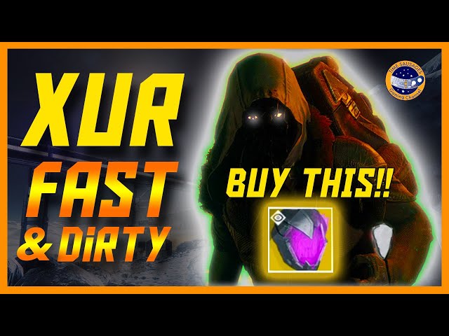 XUR - EDZ - FAST AND DIRTY AUGUST 13