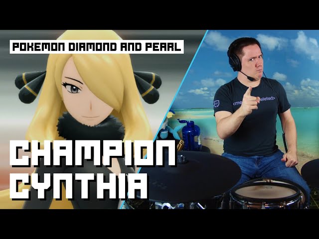 Champion Cynthia Battle Music On Drums!