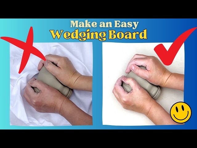 Make a Wedging Board for Clay