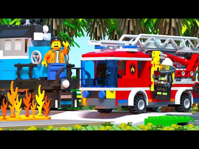 LEGO Fire Truck Gym Fail