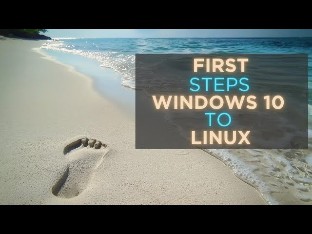 Step into Linux without Becoming Marooned