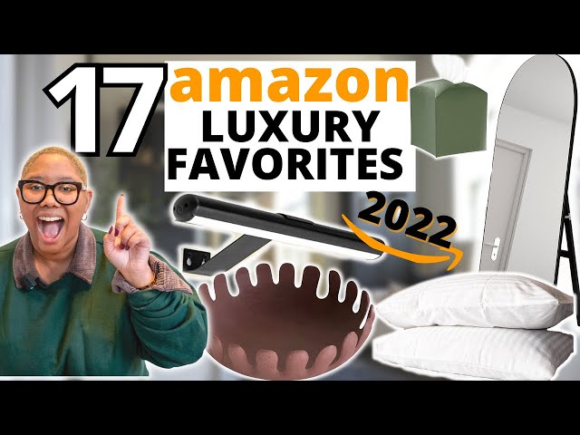 17 Amazon Home Products I'm OBSESSED with in 2022 (and you'll be too!) | Bedding, Lighting, & Decor!