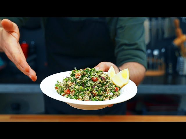 🧞‍♂️ Lebanese Tabbouleh Salad with Bulgur | Life With Qoob