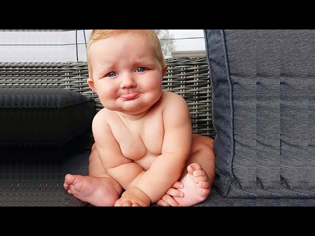 Try Not To Laugh With Top Funny Baby Videos of the Year