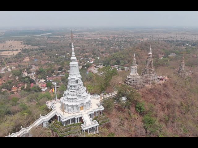 Cambodia from above by drone