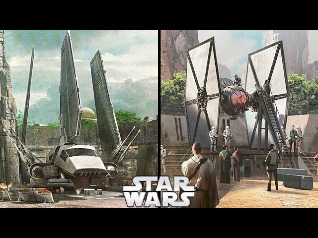 The ORIGINAL Plans for Galaxy's Edge NOT SEQUELS