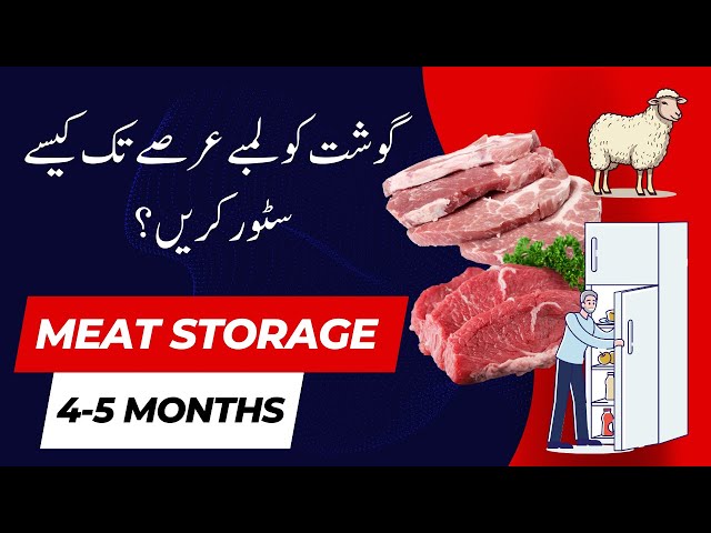 How to Store Meat in Fridge for Long Time