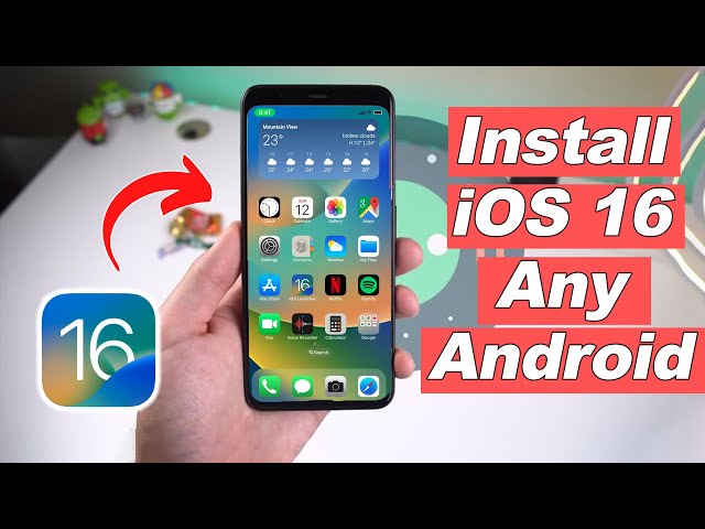How to Install iOS 16 on Any Android | Convert Your Android to iOS